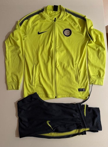 Nike tuta dell inter giallo - tuta,